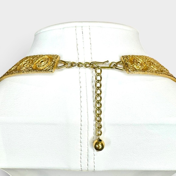 NAPIER 1971 Egyptian Collection Bib Necklace, BOOK PIECE - Picture 14 of 16